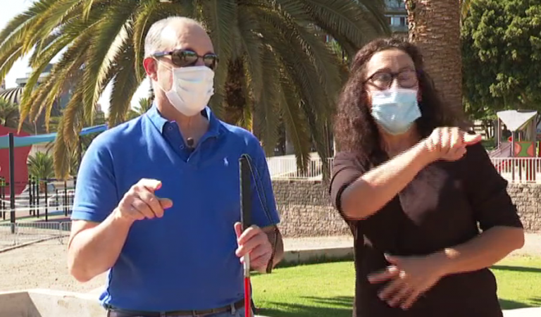 El doble reto de las personas sordociegas