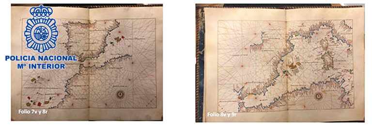 Recuperado un valioso Atlas Portulano manuscrito del siglo XVI valorado en unos dos millones de euros
