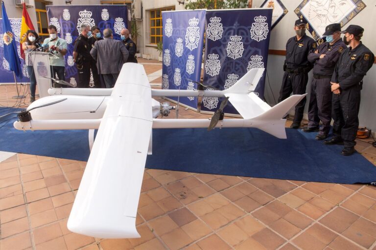 Intervienen un dron usado para transporte de droga entre Marruecos y España