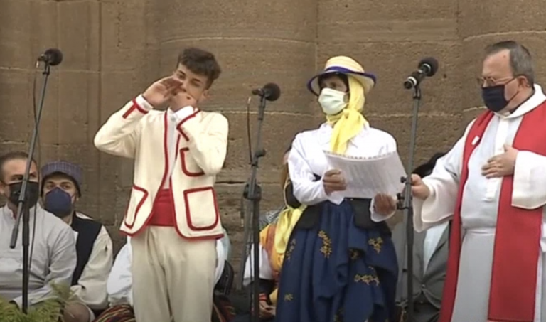 Día grande en las Fiesta de Santiago e Gáldar en año Jacobeo