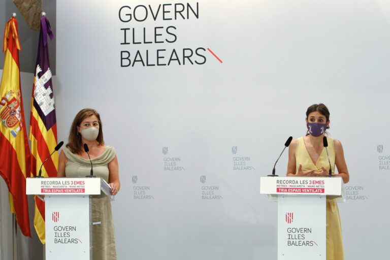 Montero asiste a Mallorca para analizar los trabajos realizados contra la prostitución