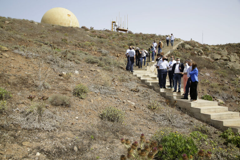 Trabajos para la restauración de hábitats en Famara, Lanzarote