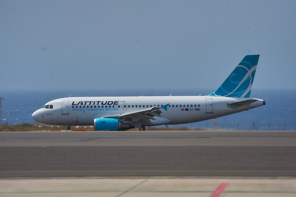 Lattitude Hub inicia sus operaciones con su vuelo directo Madrid con Tenerife Sur