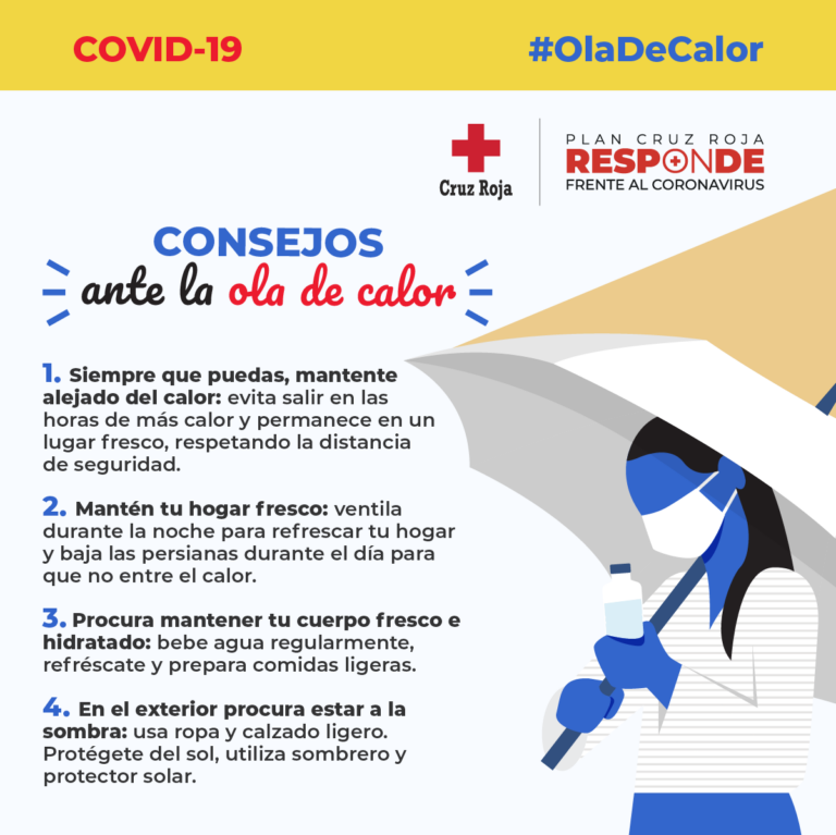 Consejos para hacer frente a las olas de calor