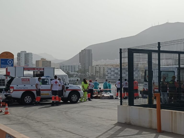 Llega al sur de Tenerife una patera con 31 personas a bordo