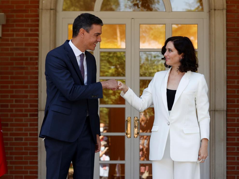 Ayuso se reafirma como contrapeso al Gobierno tras su reunión con Sánchez