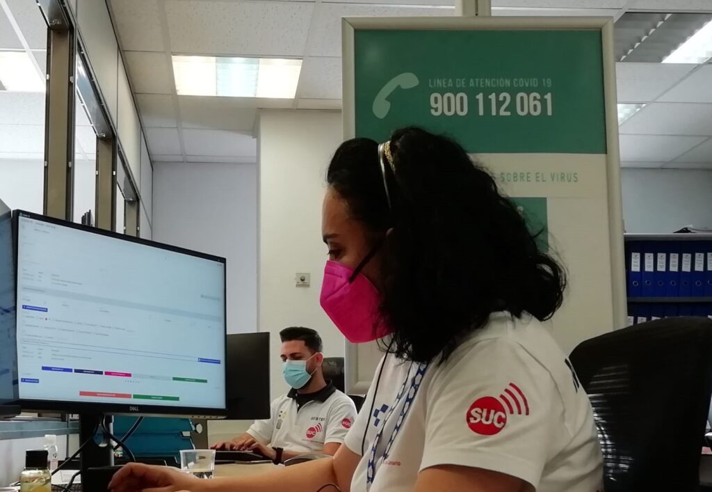 El teléfono COVID, que ya tramita bajas laborales, está colapsado