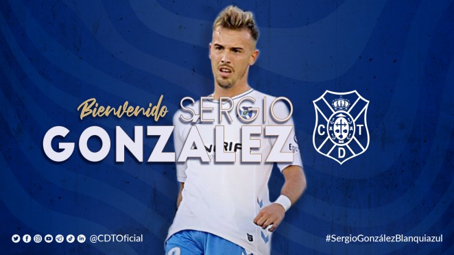 Sergio González firma con el CD Tenerife hasta junio de 2024