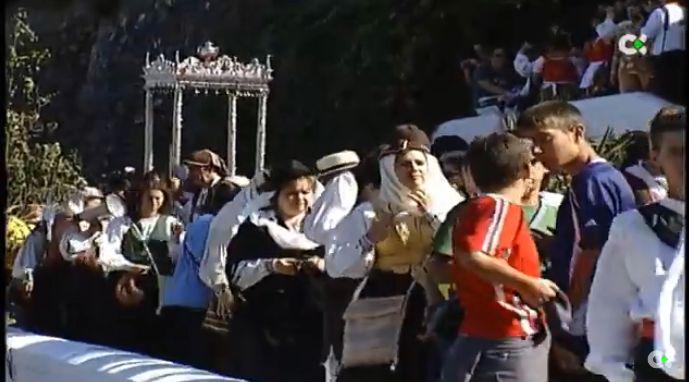 Este año no se celebró la tradicional bajada del Trono de Plata