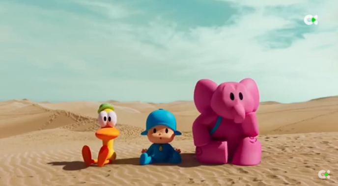 Pocoyó saldrá a ver mundo y Gran Canaria es su primer destino