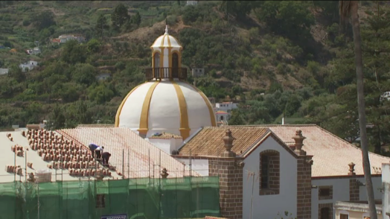 La rehabilitación de la Basílica del Pino avanza a buen ritmo