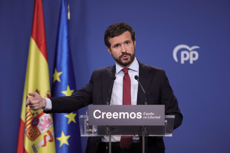 Casado: «Lamento lo que haya hecho mal y siento la reacción que he sufrido»