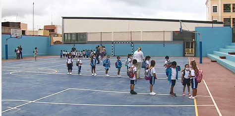 Fin a la obligación de las mascarillas en los patios de los colegios