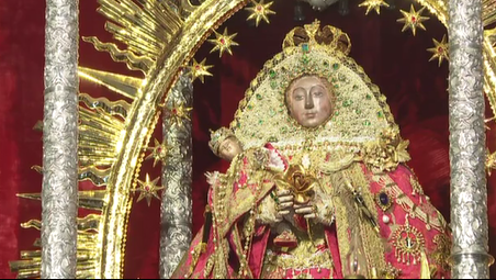 La Palma celebra el día de su patrona marcado por las restricciones anti covid