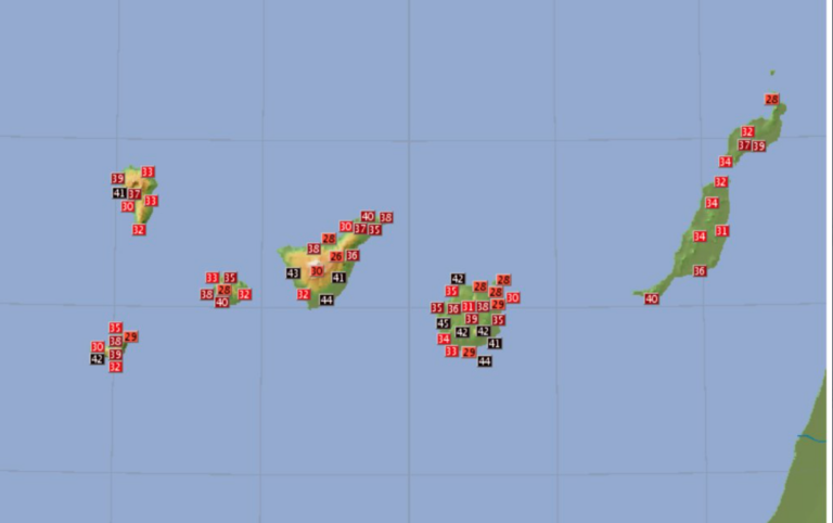 Canarias, única comunidad que continúa en alerta roja por calor