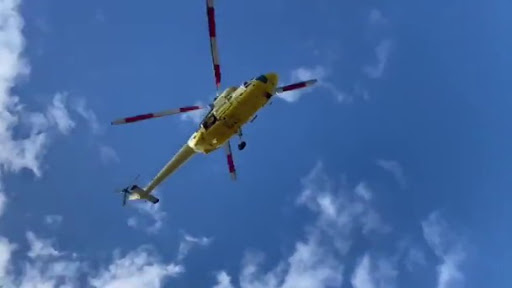 Rescatada en helicóptero al caerse en un sendero de La Aldea