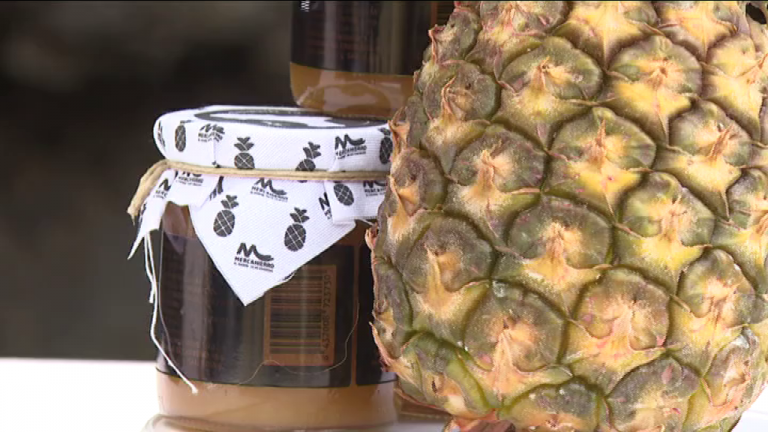 La piña de El Hierro se hace mermelada