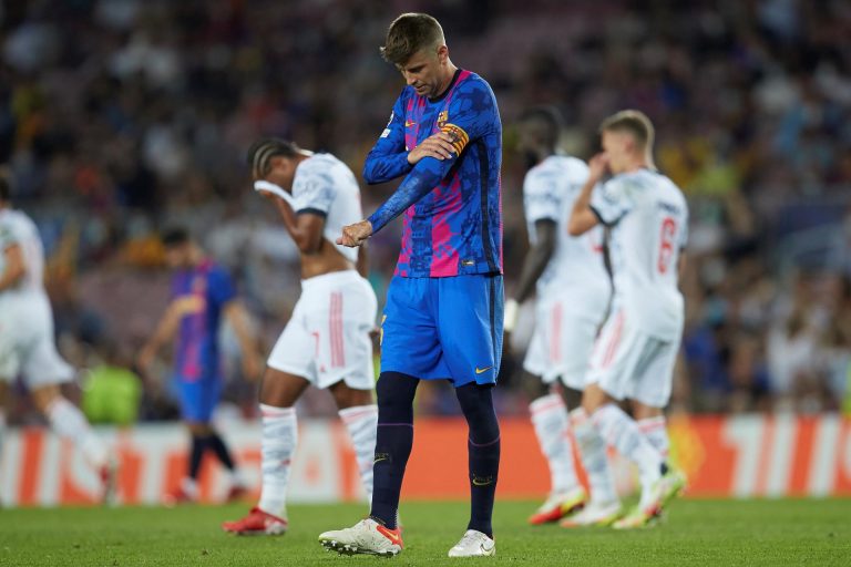 Tropiezo del Barcelona y empates de Villarreal y Sevilla en Liga de Campeones