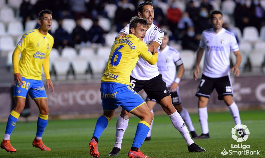 Empate sin goles entre el Burgos y la UD Las Palmas