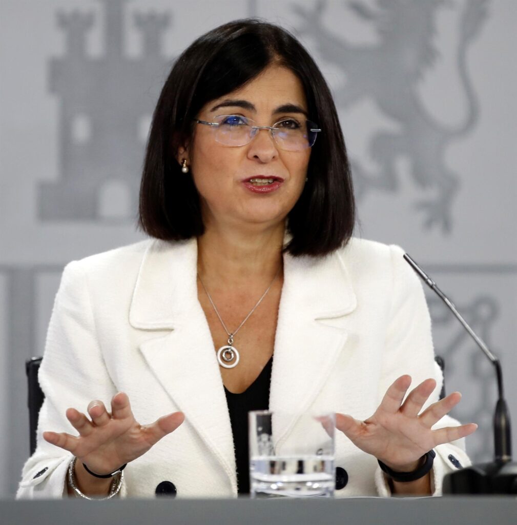 Ministra de Sanidad, Carolina Darias