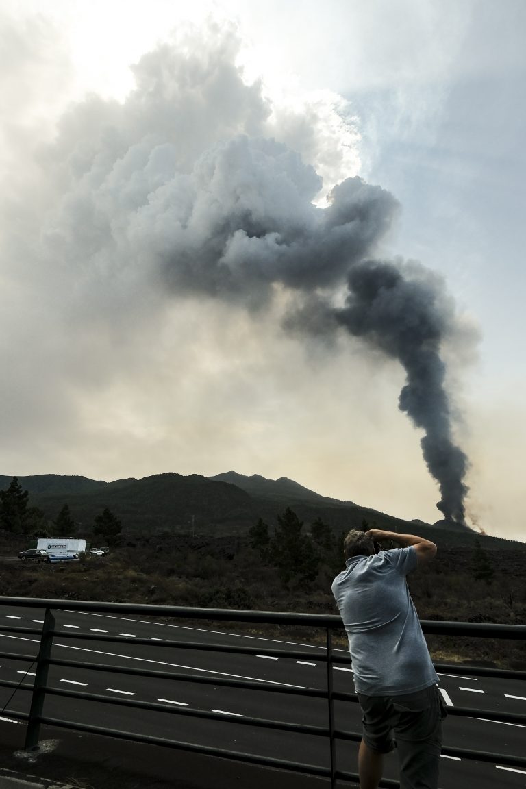 Nace la Plataforma de Damnificados por el Volcán