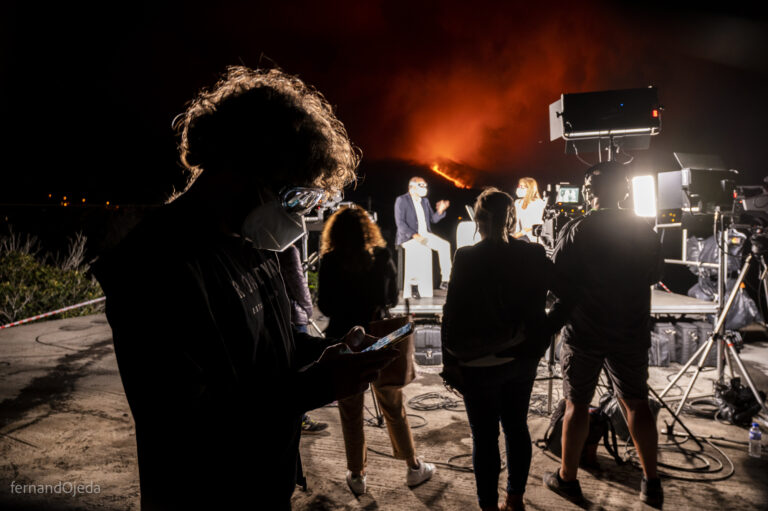 Televisión Canaria, galardonada con el Premio Ondas por la cobertura de la crisis del volcán de La Palma