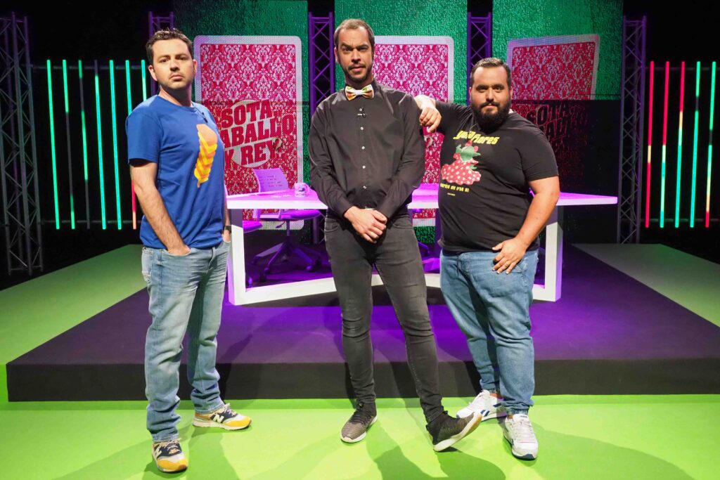 El trío de humoristas de 'Sota, caballo y rey' vuelven a la parrilla de TVC con muchas ganas de hacer reír