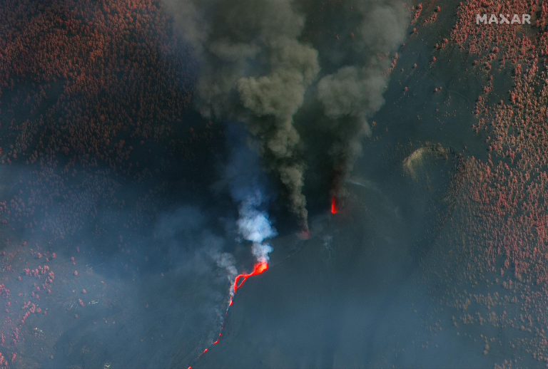 Registrados 40 sismos en La Palma este viernes, uno de magnitud 3,8