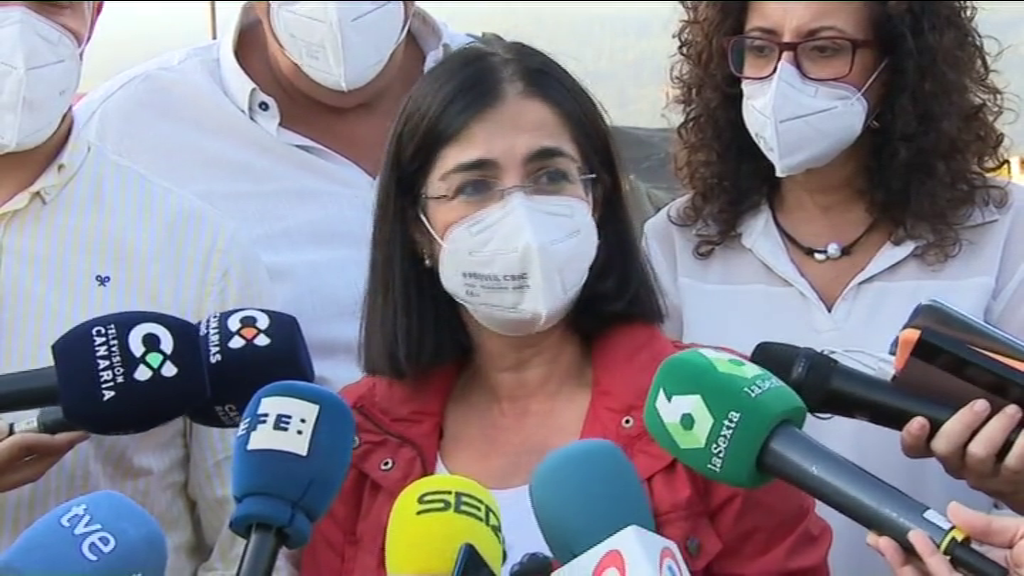 Darias garantiza respuestas para la emergencia en La Palma