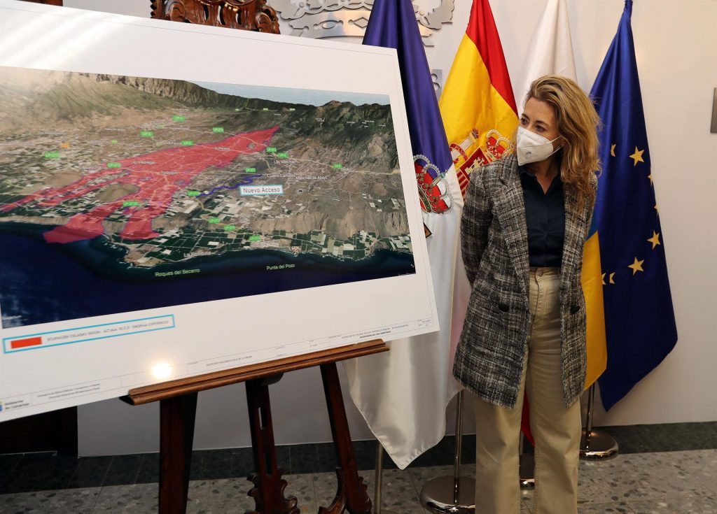 Arrancan las obras de emergencia para conectar Las Manchas y Puerto Naos