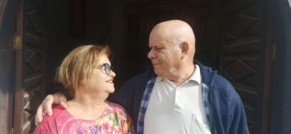 Chicha y Arturo, un matrimonio marcado por los volcanes