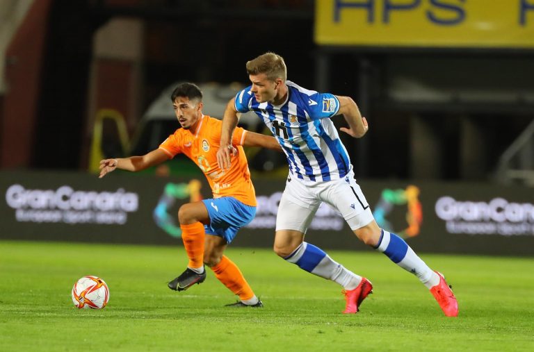 La Real Sociedad deja sin opciones al San Mateo (0-4)