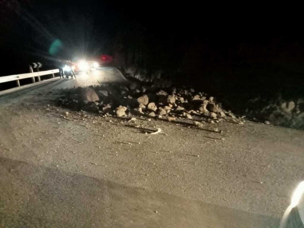 Se trata de una zona donde la conformación geológica motivada por una severa erosión conlleva frecuentes deslizamientos del relieve