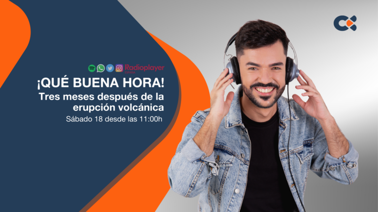 ¡Qué Buena Hora! regresa a La Palma en el principio del fin de la erupción