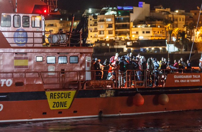 Un fallecido entre los migrantes que llegaron a La Gomera