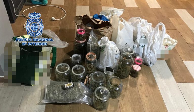 Detenidos dos hombres con varios kilos de hachís y marihuana en Las Palmas de Gran Canaria
