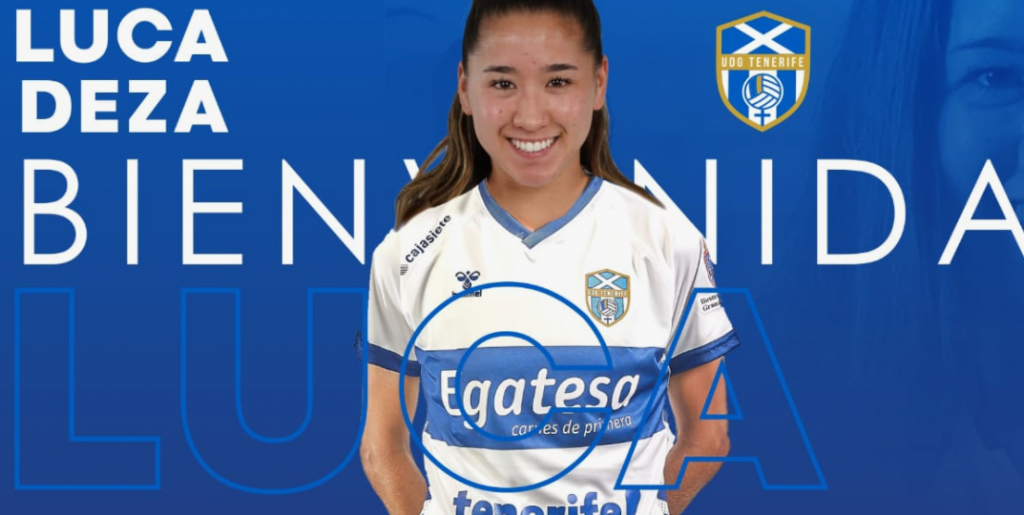 El Granadilla Tenerife ficha a la estadounidense Luca Deza 