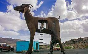 La Cabra del Viento, la escultura más grande de Fuerteventura