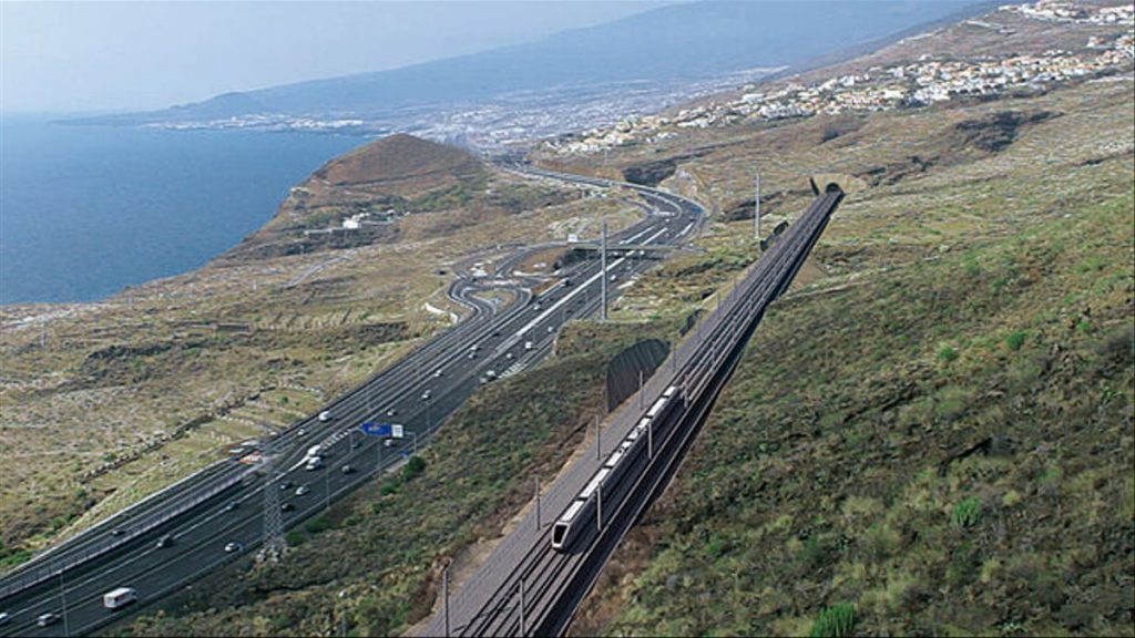 Desacuerdo en el impacto de un tren para el sur de Tenerife