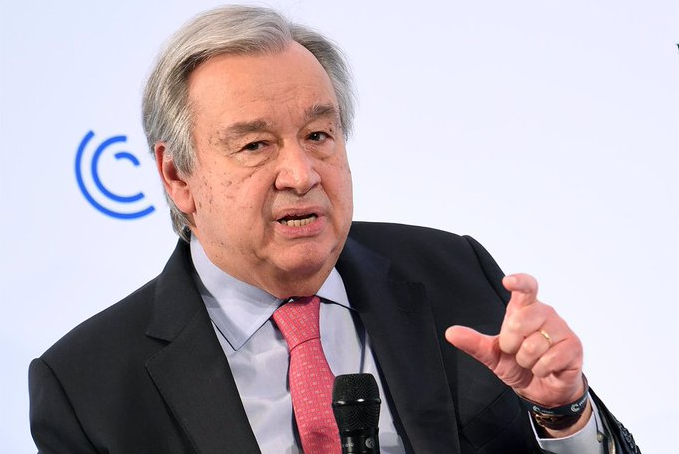 Guterres llama a un "alto el fuego inmediato" en Ucrania