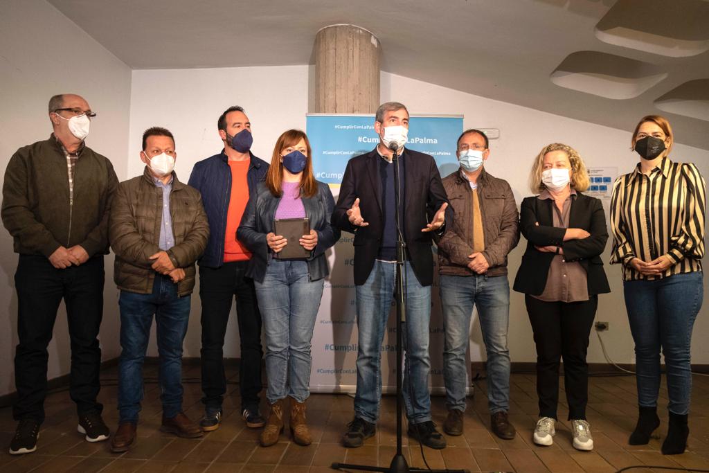 CC acusa a los gobiernos de incumplir en la reconstrucción de La Palma