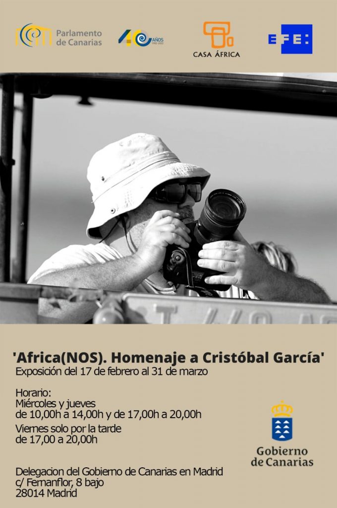 La exposición 'África (NOS). Homenaje a Cristóbal García' llega a Madrid