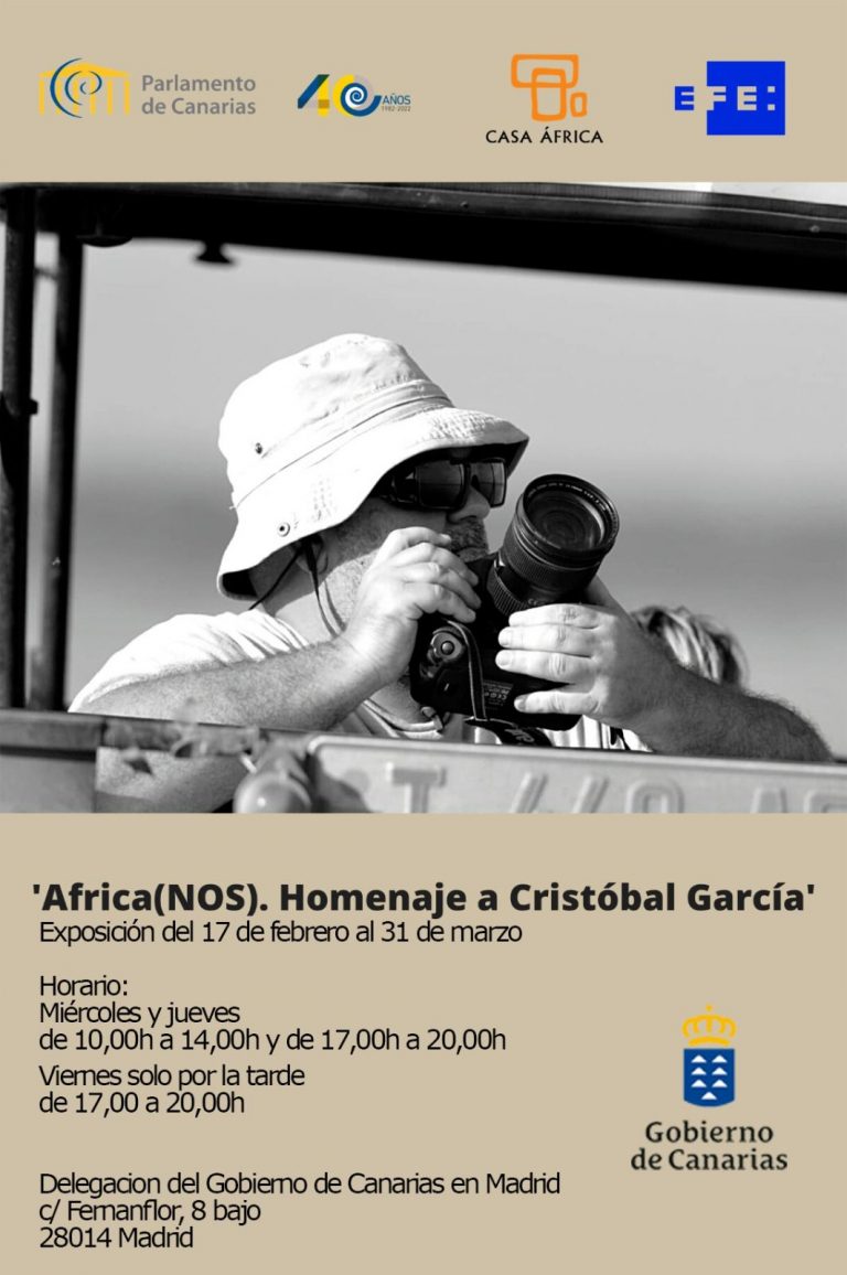 La exposición ‘África (NOS). Homenaje a Cristóbal García’ llega a Madrid