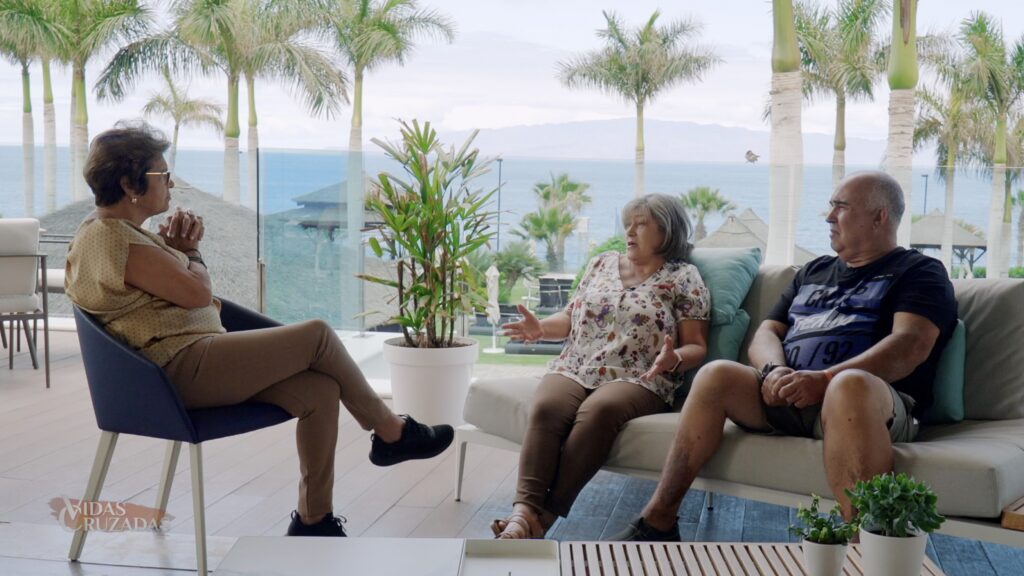 Marisol Ayala se reencuentra con algunos protagonistas de sus artículos 