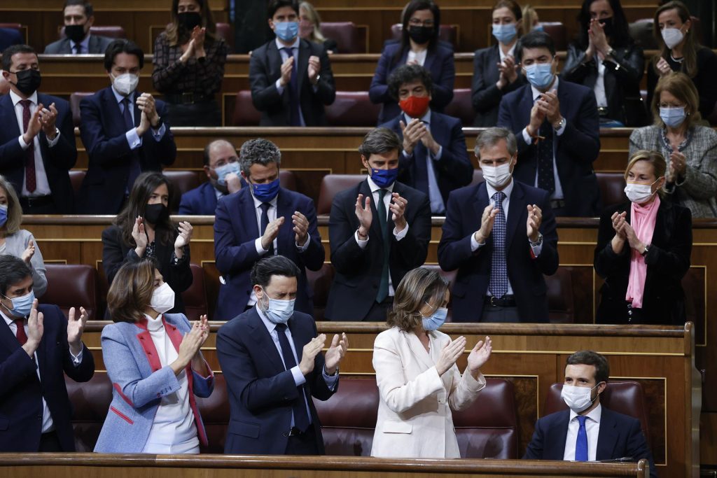 Pablo casado se despide del Congreso