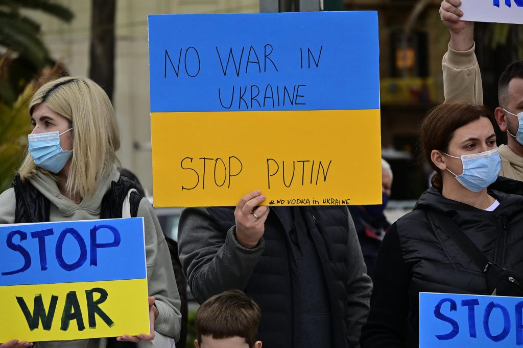 Ucranianos en España piden una mayor respuesta ante la invasión rusa