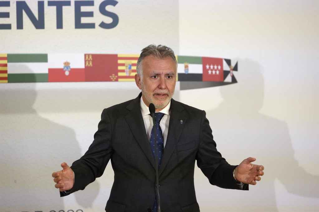 Ángel Víctor Torres en la Conferencia de Presidentes de La Palma