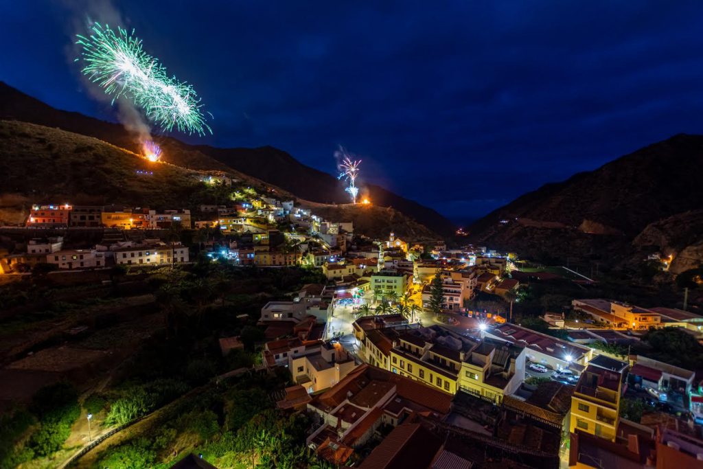 Las Hogueras de San Juan de Vallehermoso de La Gomera declaradas Fiesta de Interés Turístico