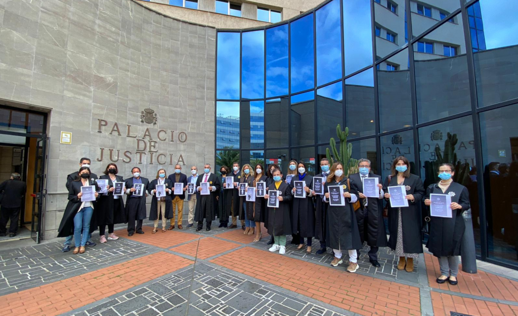 Dos nuevas jornadas de huelga de los letrados de Justicia