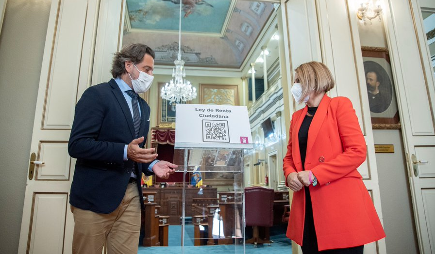 El proyecto de Ley de Renta Ciudadana llega al Parlamento canario 